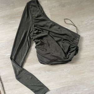 12TH Tribe One Shoulder Top